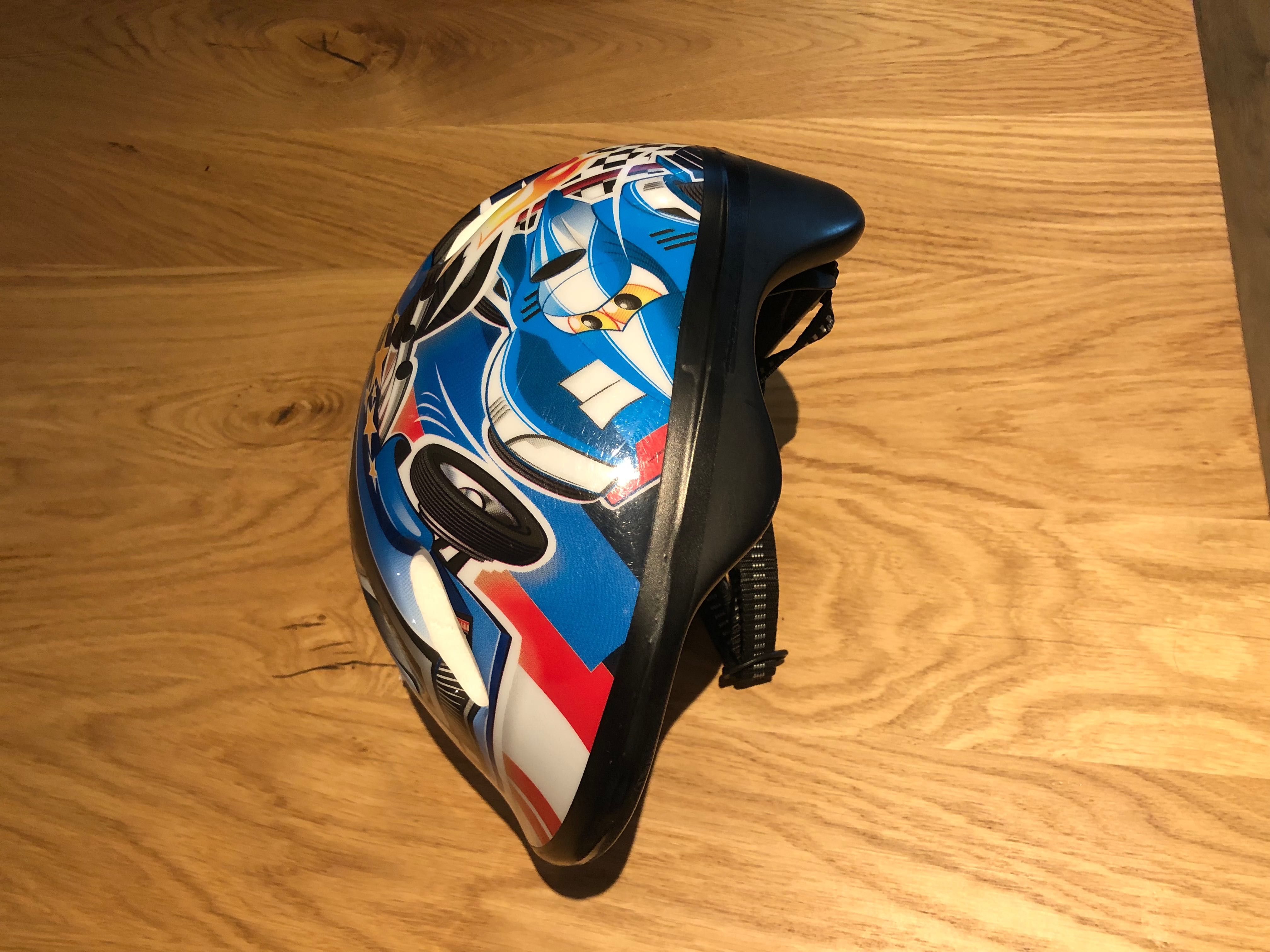 Kask dziecięcy rowerowy na hulajnogę rolki rozmiar 46-52cm