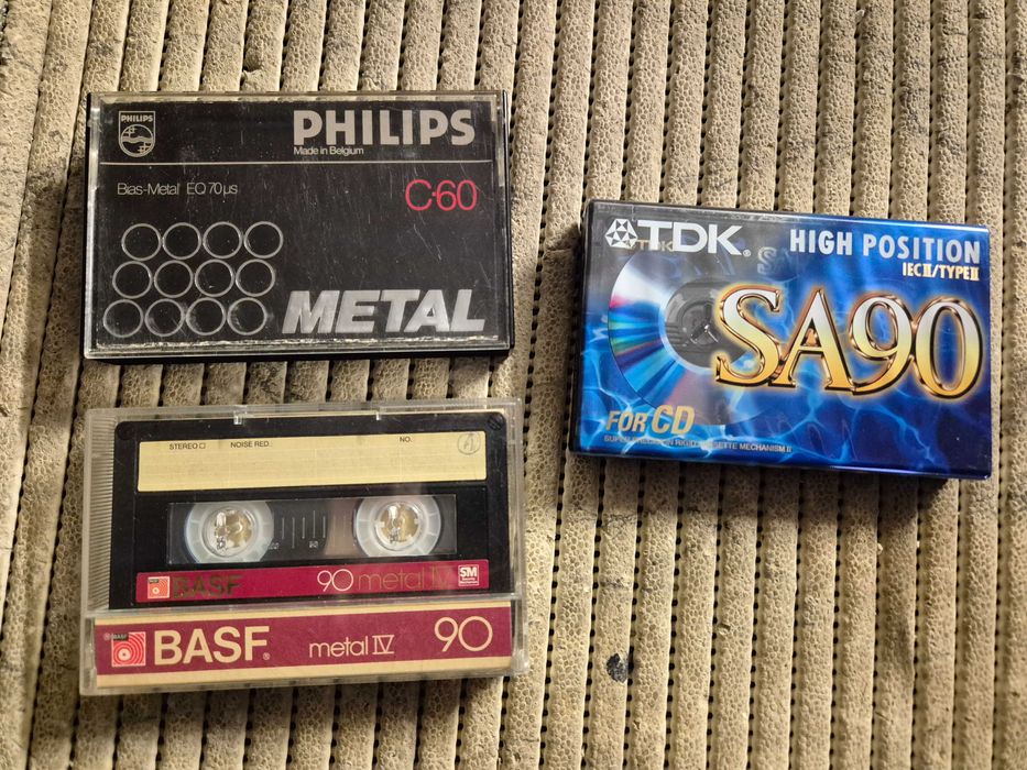 Касети Tdk, Basf ,Sony,Philips , Agfa , Thats , записи U2