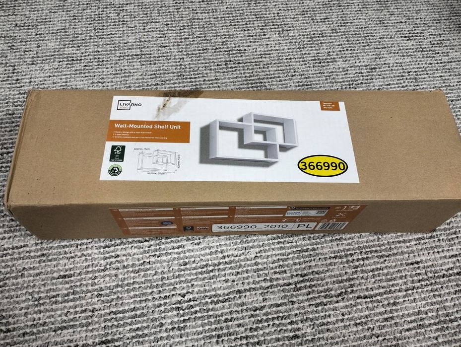 Półka ścienna Livarno home Lidl NOWA