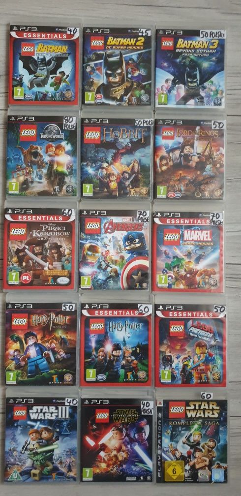 Gry ps3 dla dzieci gry lego,minecraft,disney