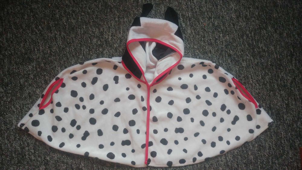 Przebranie kostium Krowa Andrzejki Strój karnawałowy pelerynka