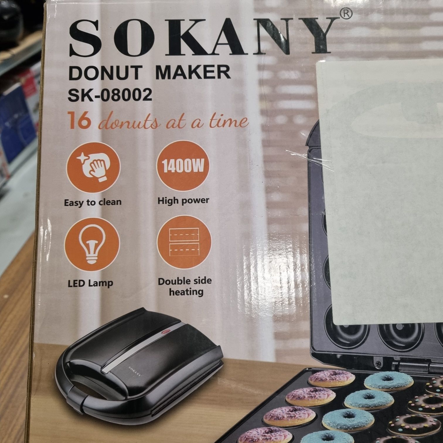 Maszyna do robienia pączków Houselin Mini, nieprzywierająca, do produk
