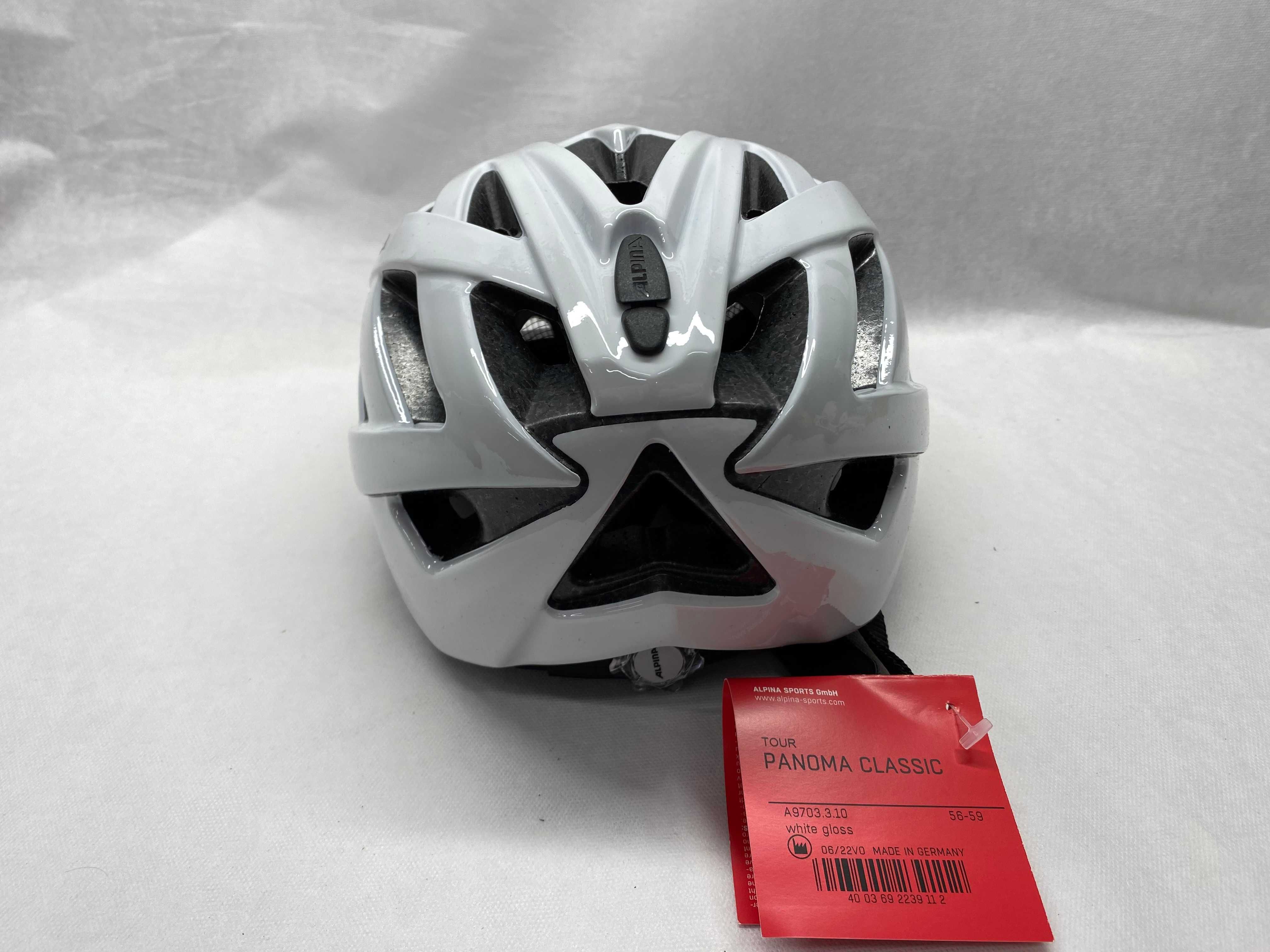 Kask rowerowy ALPINA PANOMA CLASSIC White 52-57