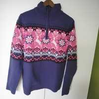 Sweter zimowy, golf