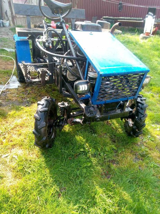 Міні трактор саморобний