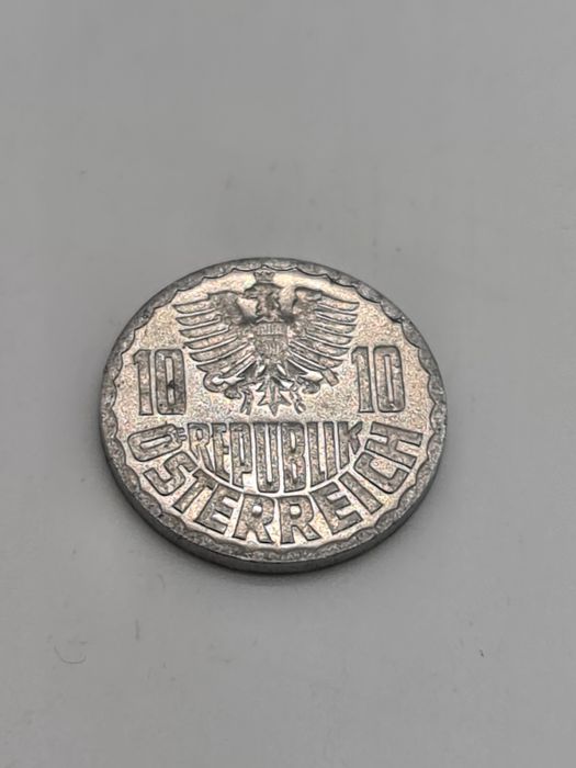 Moeda de 10 groschen Áustria 1978