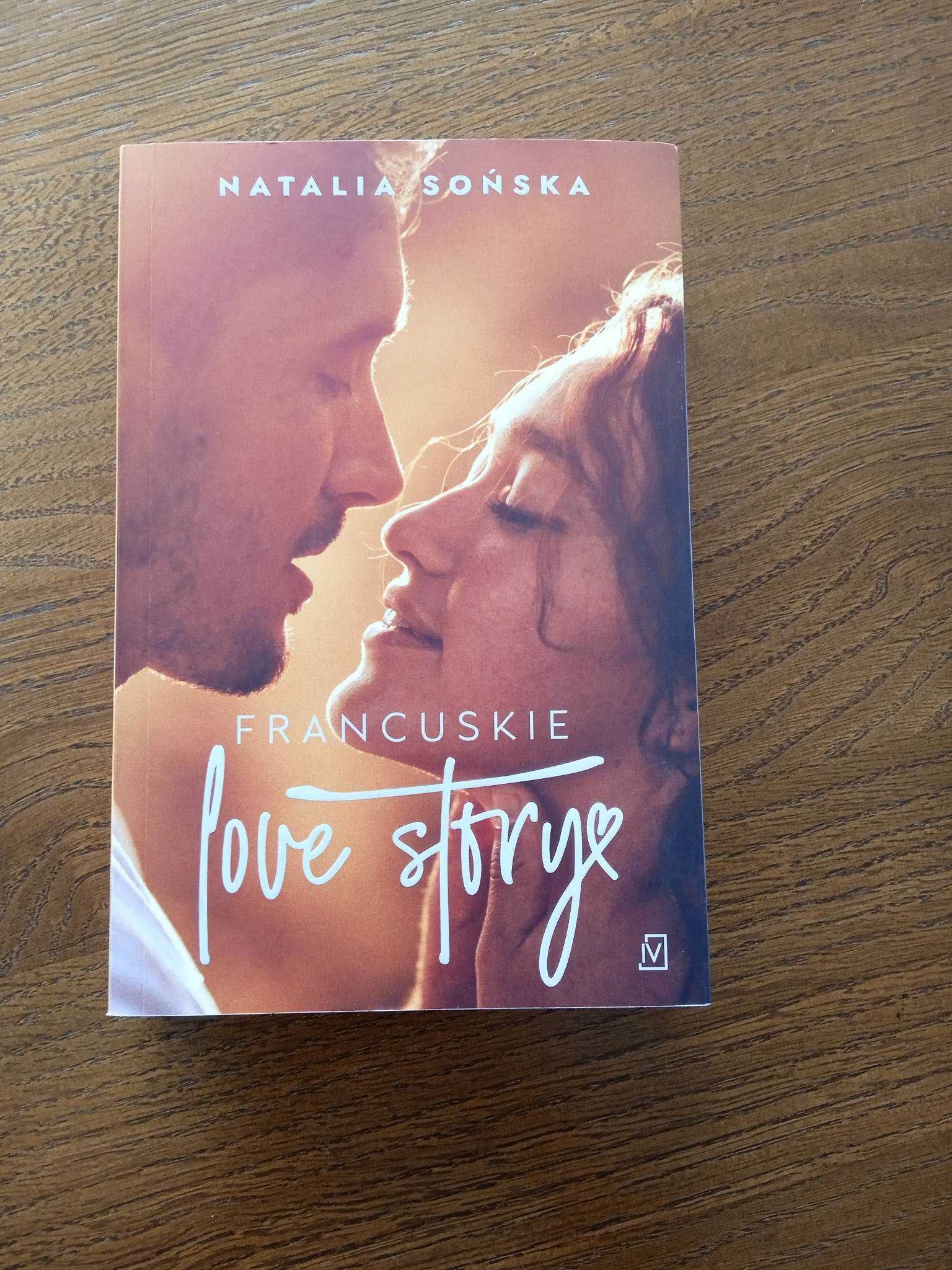 Książka ,,Francuskie love story" Natalia Sońska