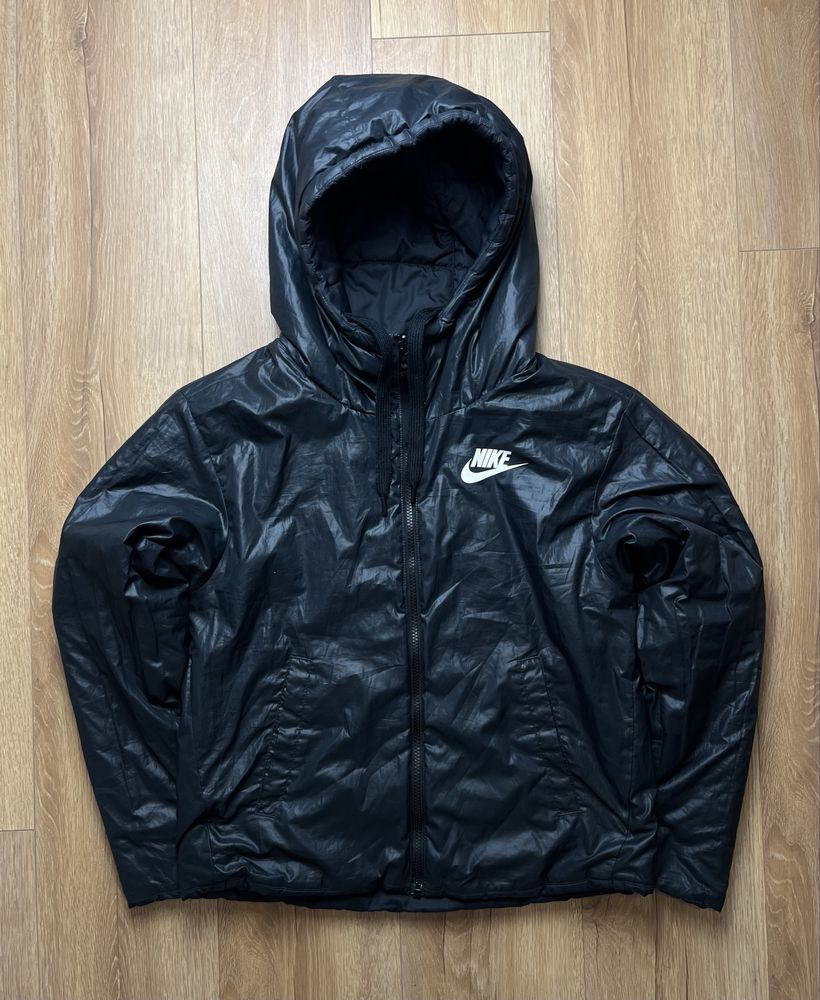 Nike Big Swoosh Dwustronna Reversible Kurtka Ocieplana Rap