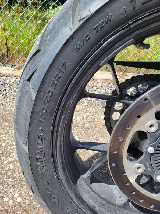 Pneu mitas terra force adv de traz medida 170/60 zr 17