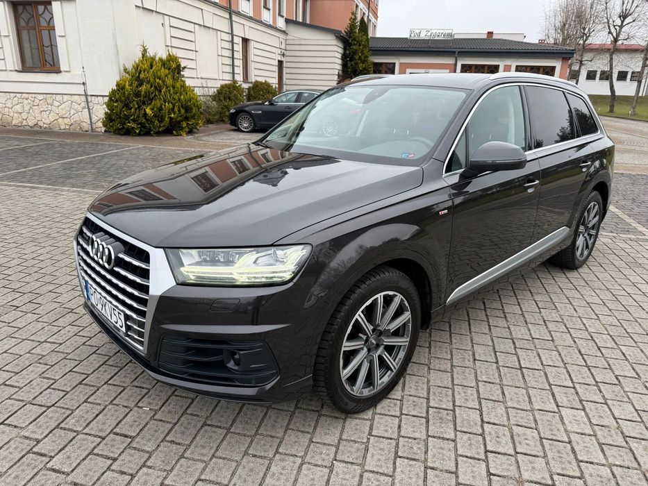 Audi Q7 50TDI 286KM, FV 23%, Salon Polska, Pierwszy właść, 7 osób, 2019
