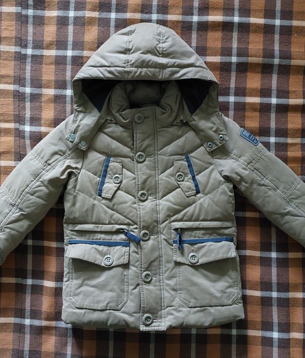 Зимняя куртка-пуховик  Geox на мальчика 4года