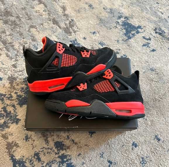 Jordan 4 Retro Red Thunder R.43