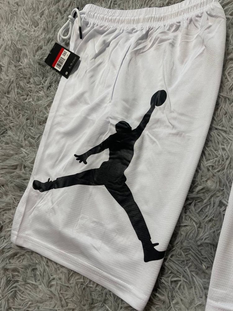 Шорти Jordan Sport Dri-Fit „Big logo,, All White,джордан,шорти jordan