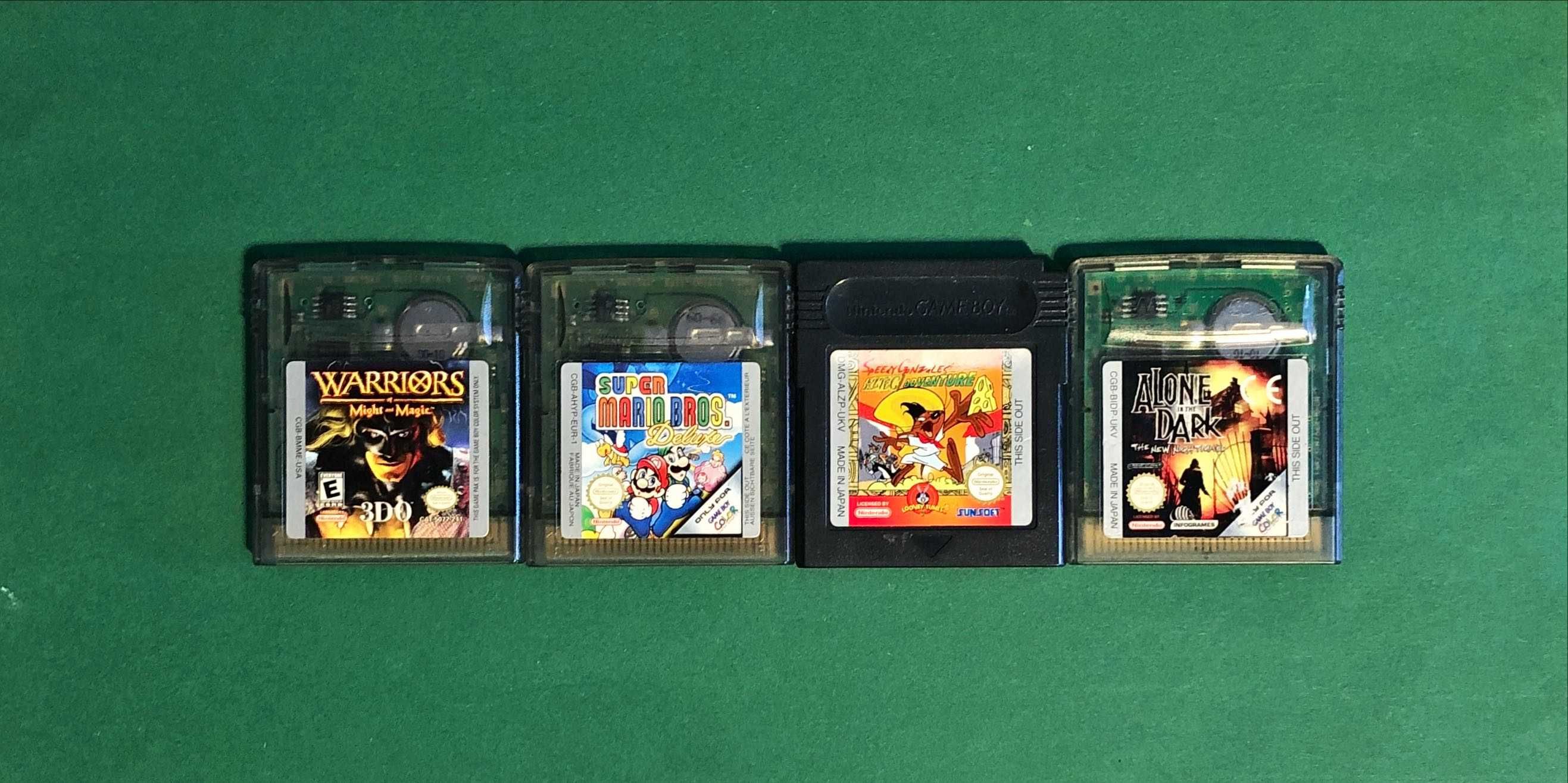 GAMEBOY Color Advance gb gbc gba Crash Donkey Kong Mario Sonic