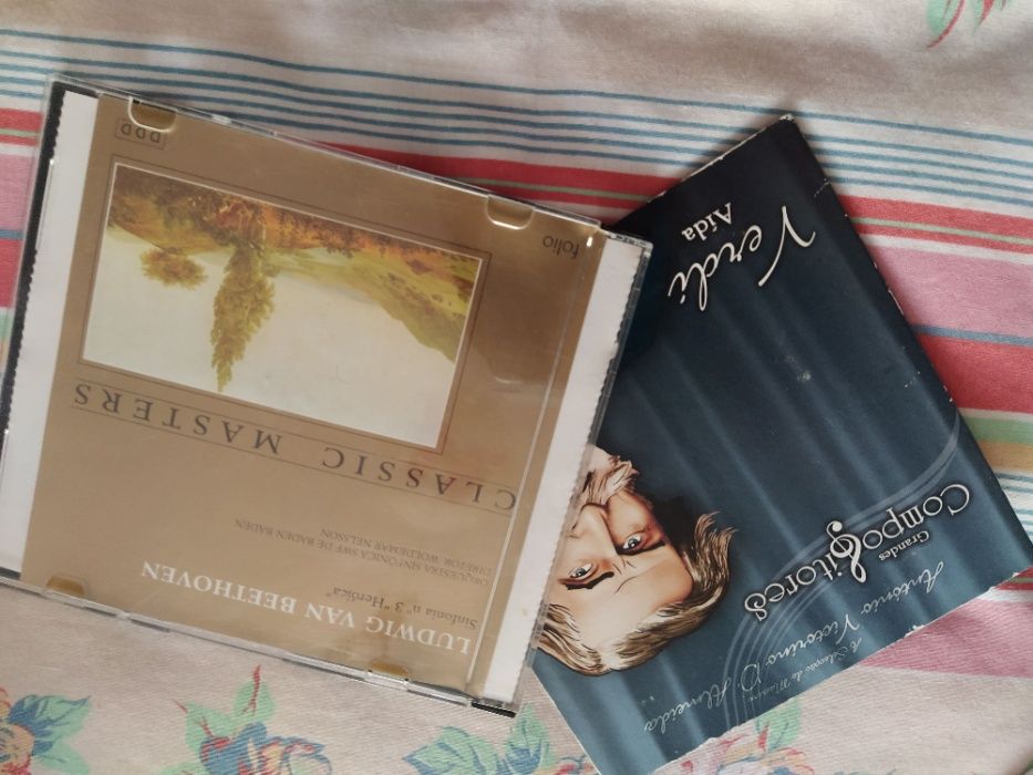 Conj. 2 CDs música clássica Verdi e Beethoven