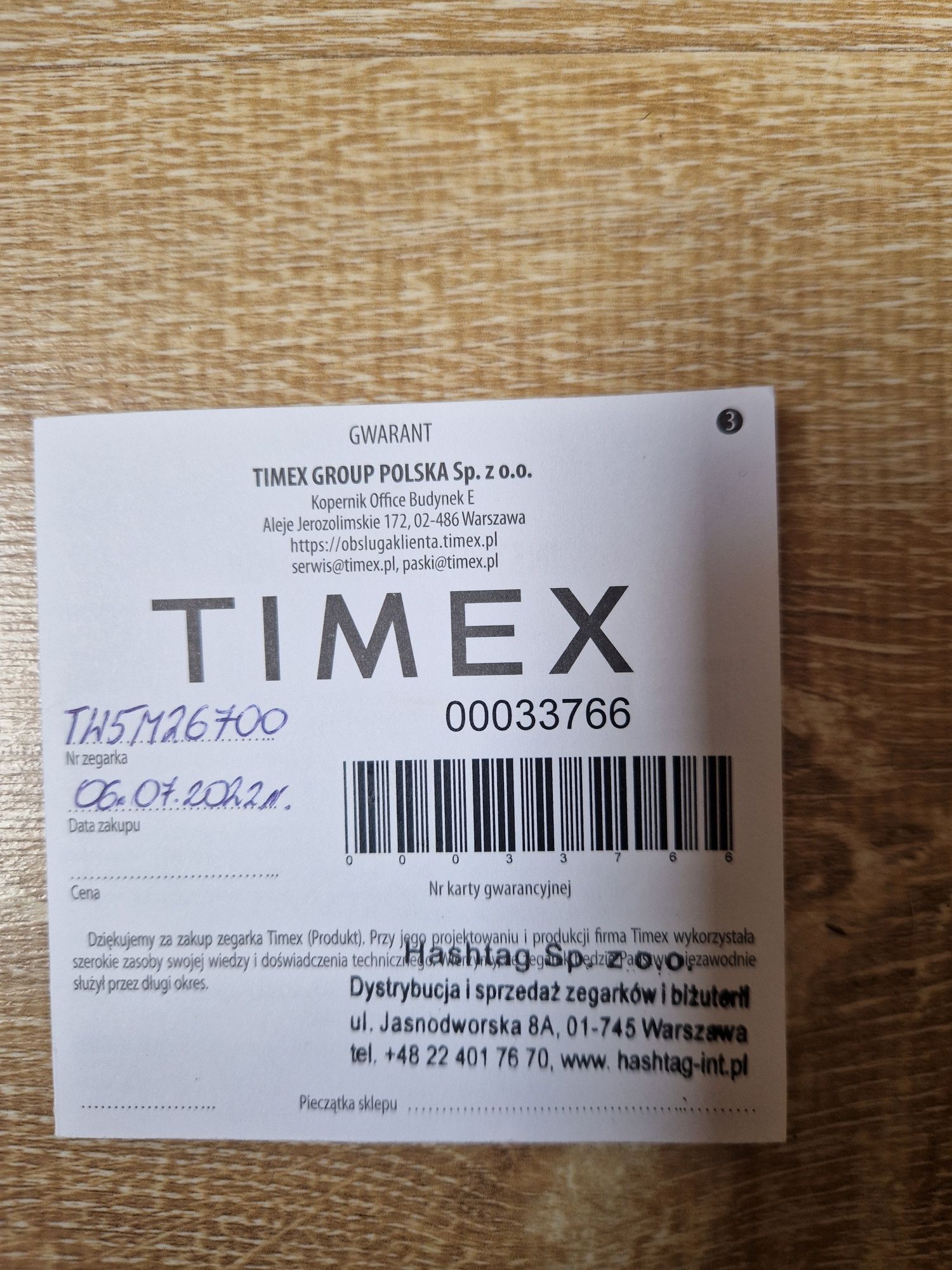 Zegarek męski TIMEX  Command 47  200m