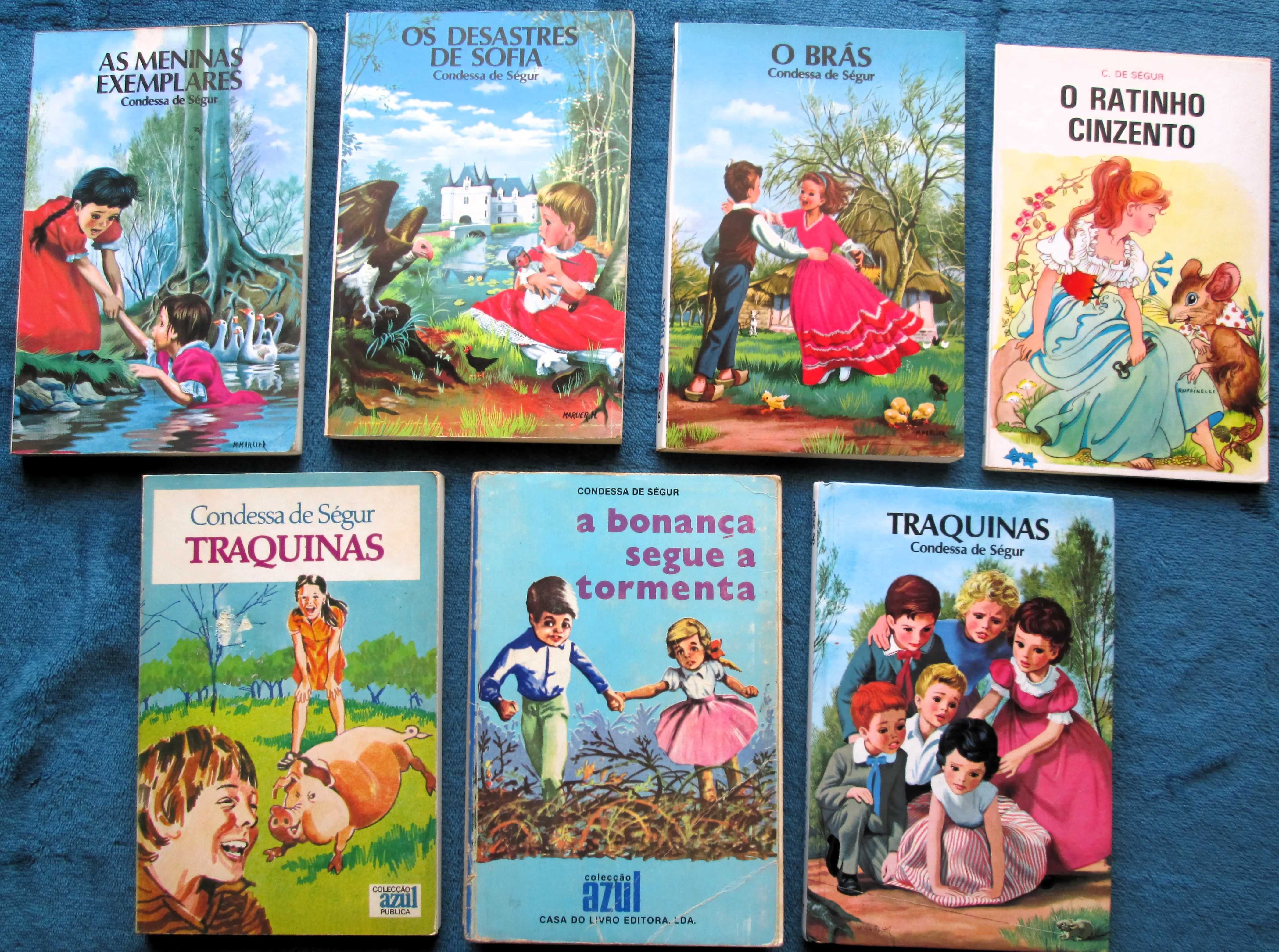 Condessa Ségur; Luisa May Alcott; Kipling;
