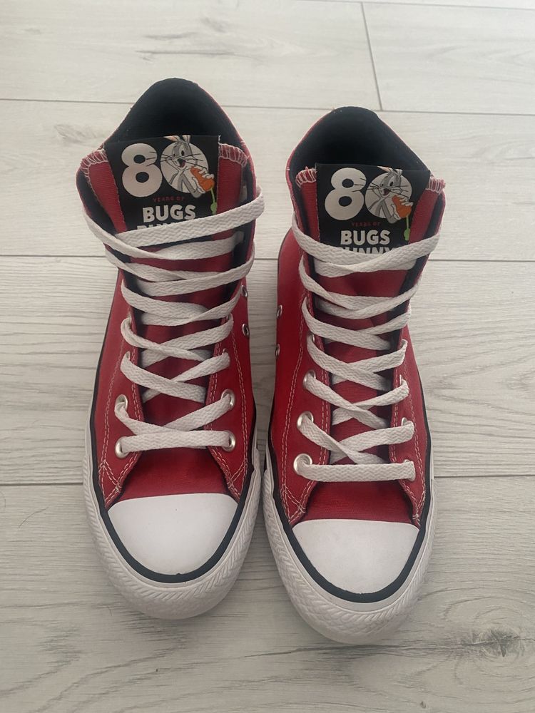 Converse trampki czerwone damskie 38 limited edition