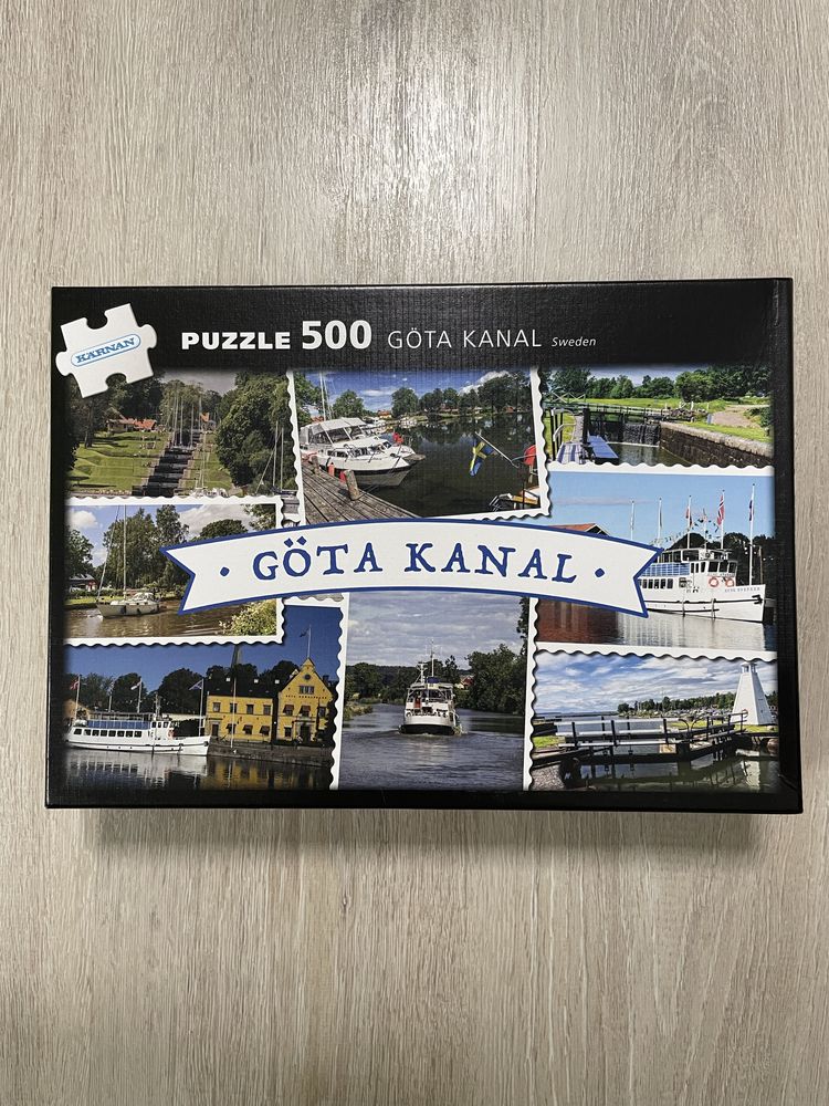 Puzzle kärnan 500 Göta kanal