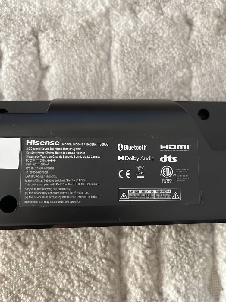 Soundbar - Hisense