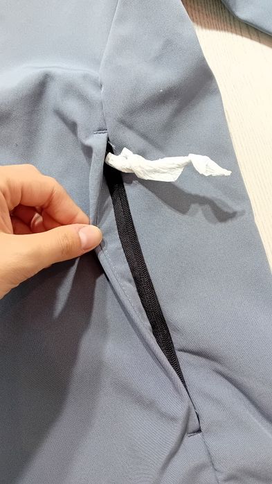 Nowa! Oryginalna 4F kurtka męska wiatroodporna M niebieska (908)