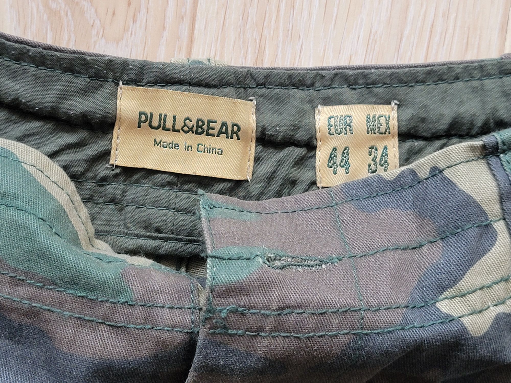 Шорти карго мілітарі Pull&Bear