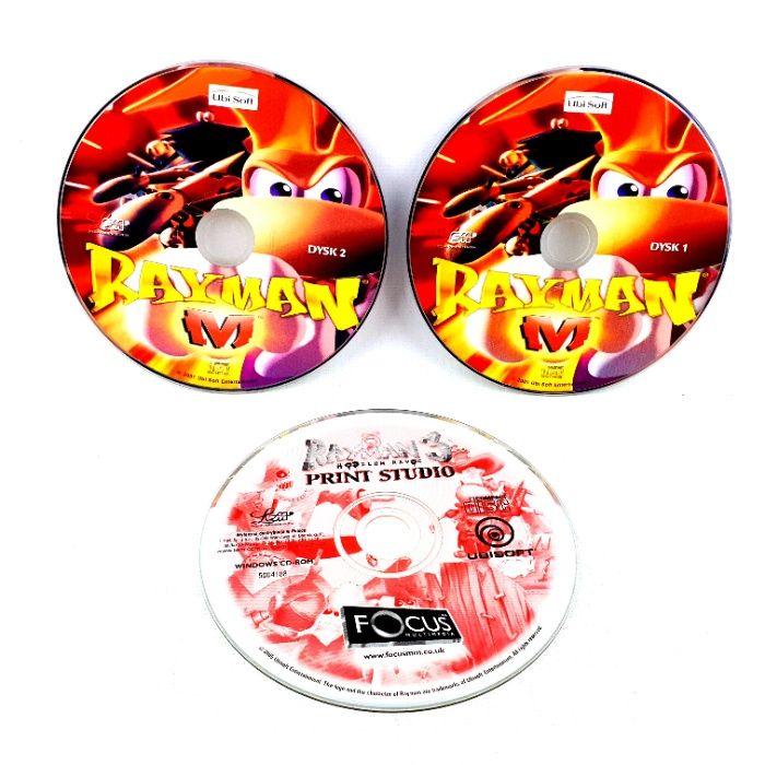 RAYMAN 1 2 3 M Collection 10 Urodziny Polskie wersje PC na komputer PL