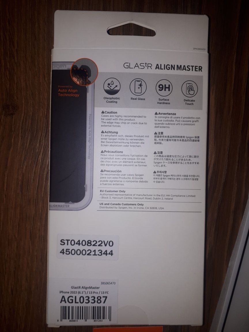 Szkło hartowane Spigen Glastr Align Master 2 pack