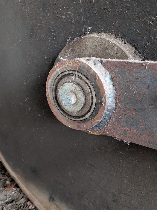 Walec ogrodowy blacha 10