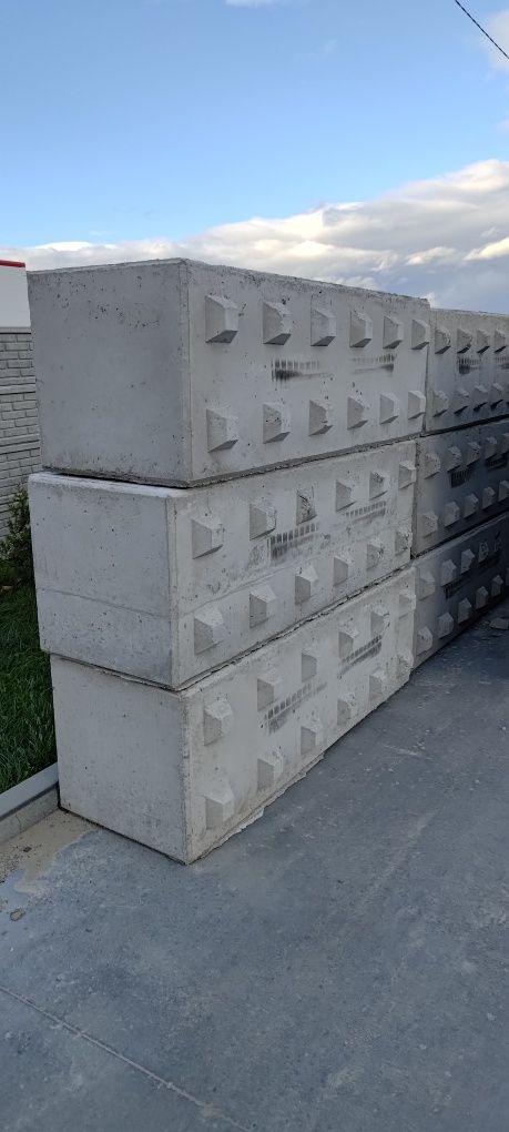 Bloki betonowe lego 180x60x60 gat.2