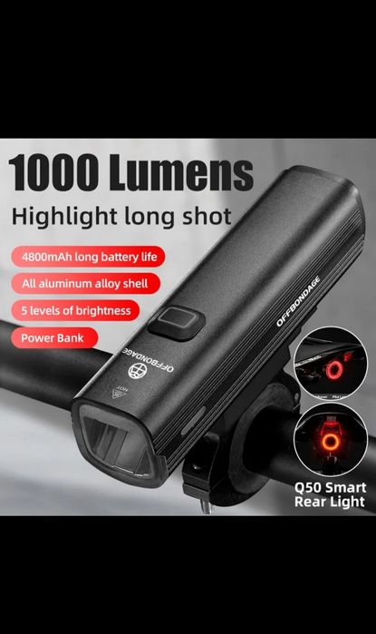 Професійна велофара Offbondage HR3-1000 (EOS -520) та EOS 530