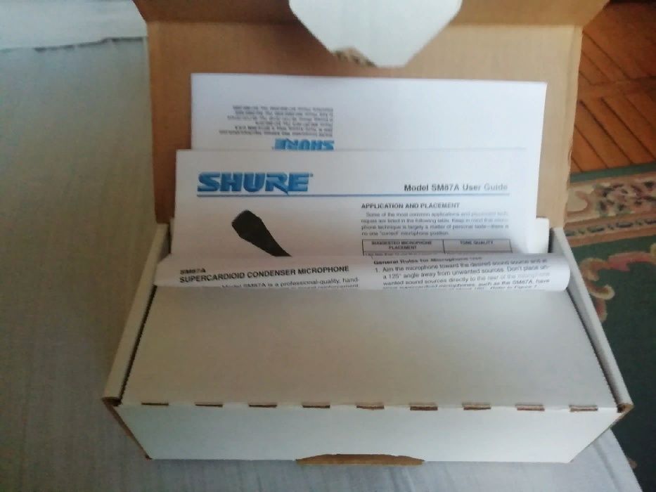 Shure SM-87 made in USA