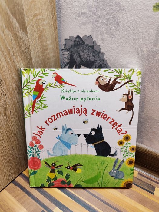 Usborne Jak rozmawiają zwierzęta? Książka z okienkami. Ważne pytania