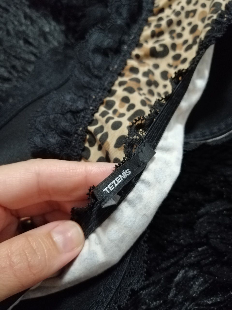 Top leopardo tezenis