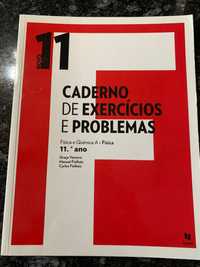 Caderno de exercícios Física 11 + Provas Modelo Química 11 Texto Ed