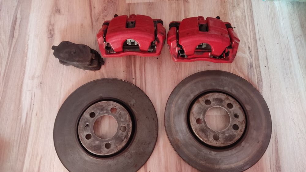 Hamulce przód polo 9n 6r fabia rs