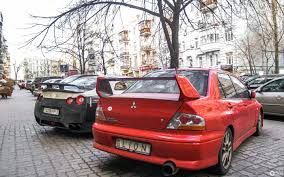 MITSUBISHI LANCER evo VIII spoiler tuning