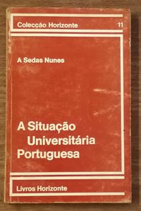 situação universitária portuguesa, a. sedas nunes, livros horizinte