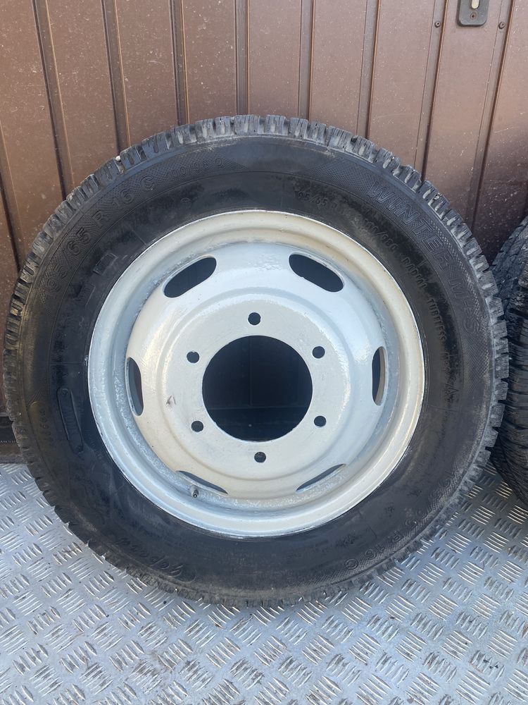 Koła bliźniak z oponami Ford Transit MK6 195/65R16C