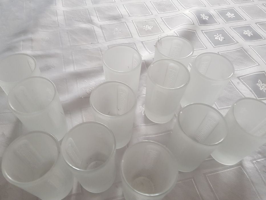 wyjątkowe kieliszki jagermeister grube szkło