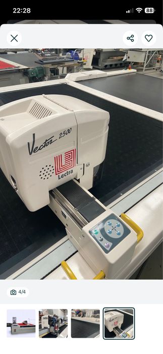 Maquina corte automatico lectra vector 2500