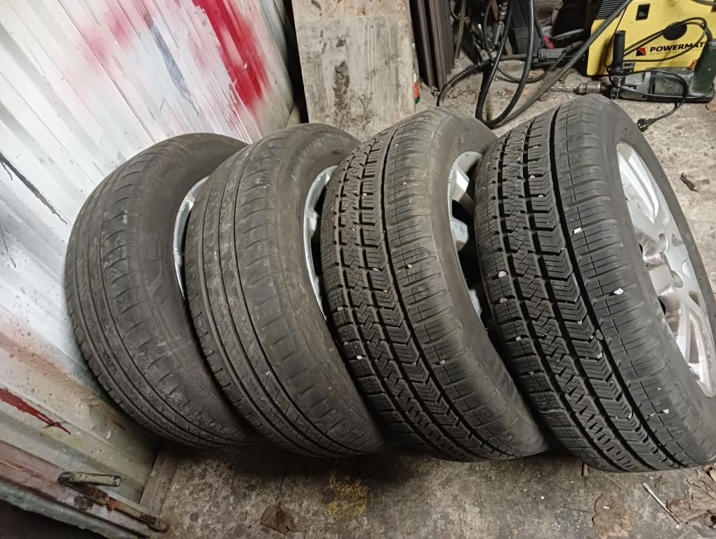 Felgi aluminiowe 16 5x110 Opel Saab Fiat Alfa 205x55x16 koła letnie