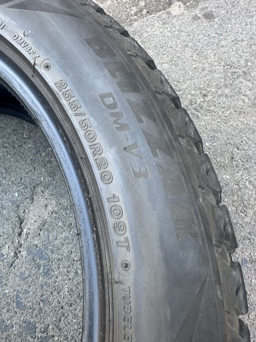 Шини 255 50 20 109T Bridgestone Blizzak DM-V3 комплект