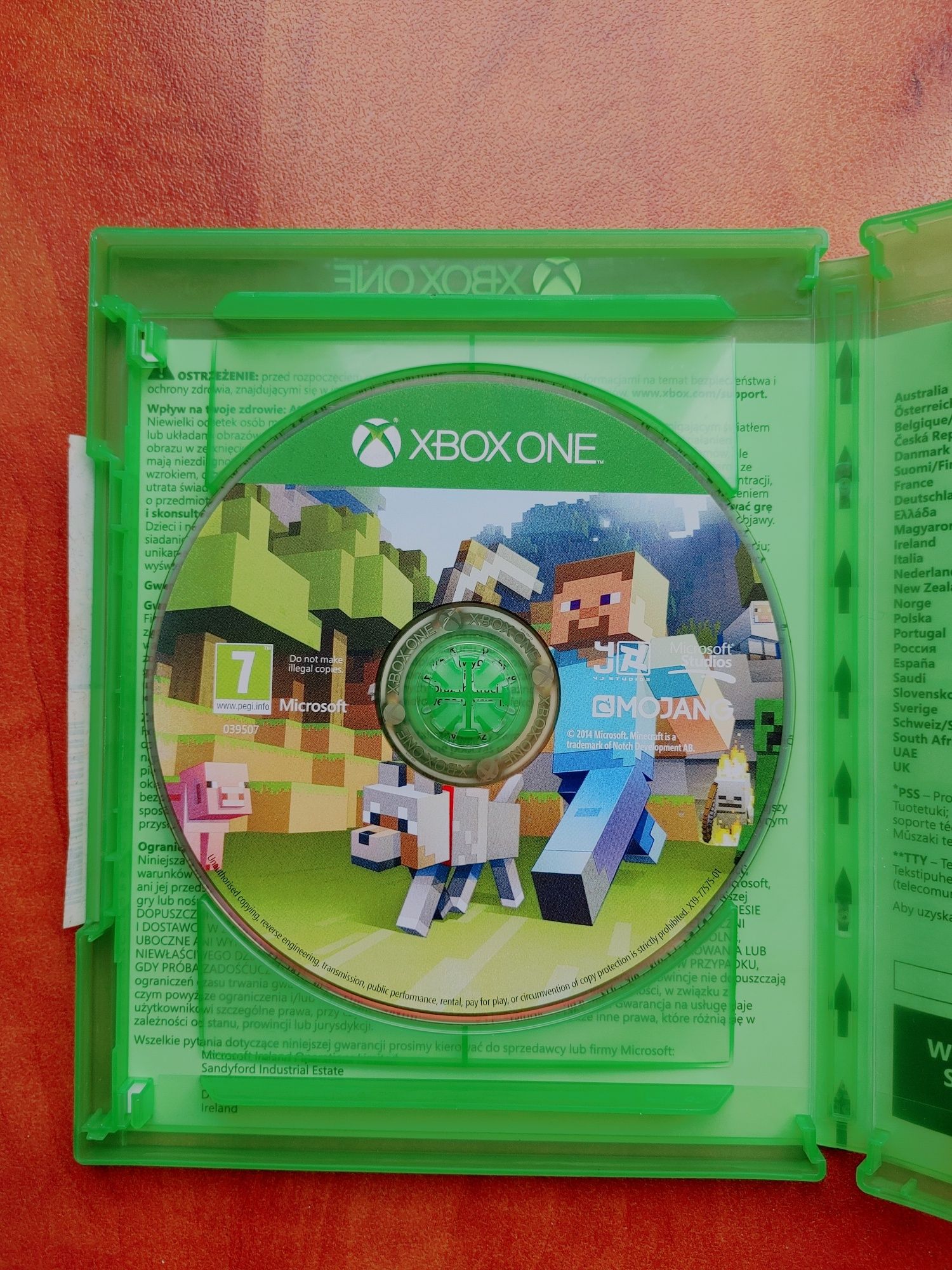 Minecraft Xbox one