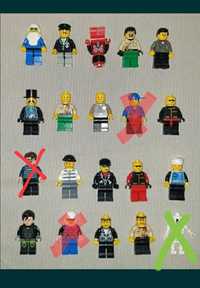 Lote de lego Minifiguras de Lego Original lote variado anos 80