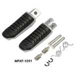 peseira frente pousa pes patins Suzuki V-STROM 650 ano 2007 ATE 2015 / 1000 ANO 2002 ATE 2017