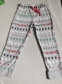 Coccodrillo piżamki spodnie święta 104/110