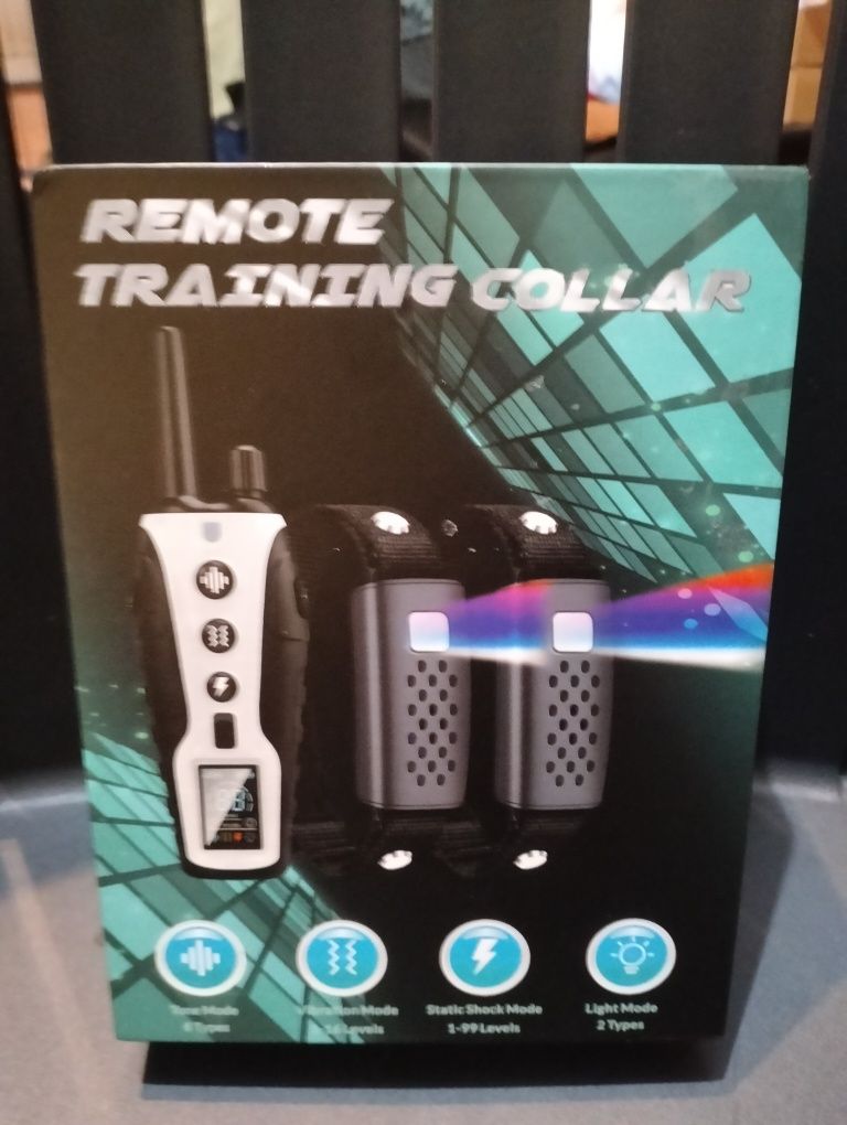 Coleira eléctrica para treinamento de cães