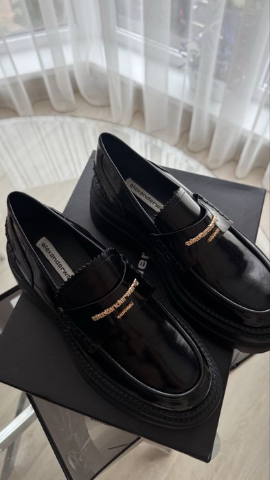 Alexander Wang/ Лофери жіночі на високій підошві