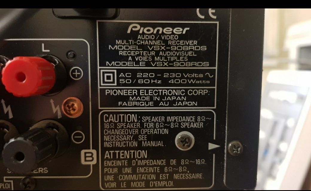 Pioneer VSX-908RDS